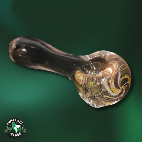 Mirage Silver &Amp; Gold Fumed Pipe